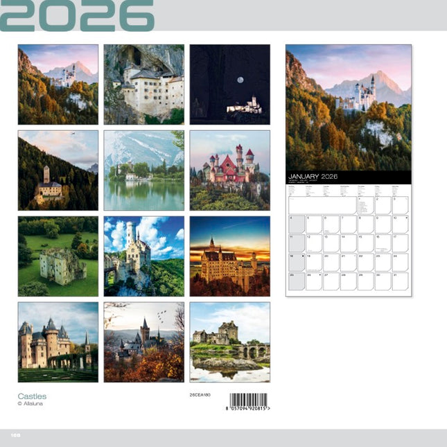 Allaluna Kastelen Kalender 2026