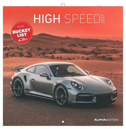 AlphaEdition Snelle Auto's Kalender 2027