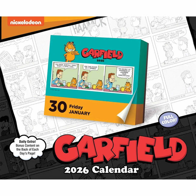 Andrews McMeel Garfield Boxed Kalender 2026