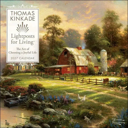 Andrews McMeel Kinkade Lightposts For Living Kalender 2027