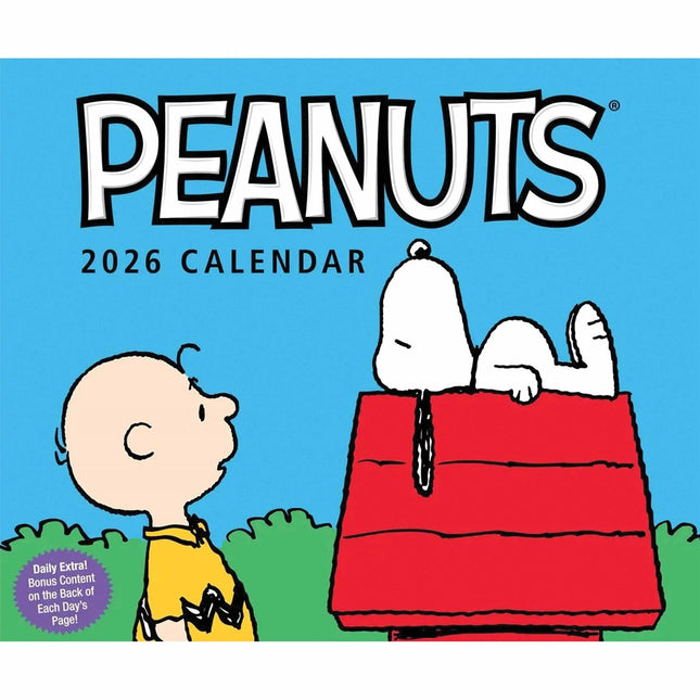 Andrews McMeel Snoopy Kalender 2026 Boxed