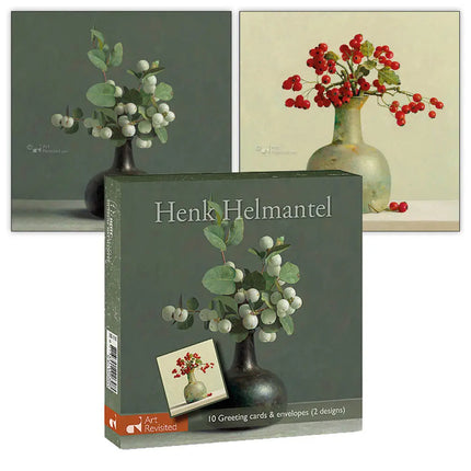 Art Revisited Henk Helmantel Wenskaarten 2x 5 stuks