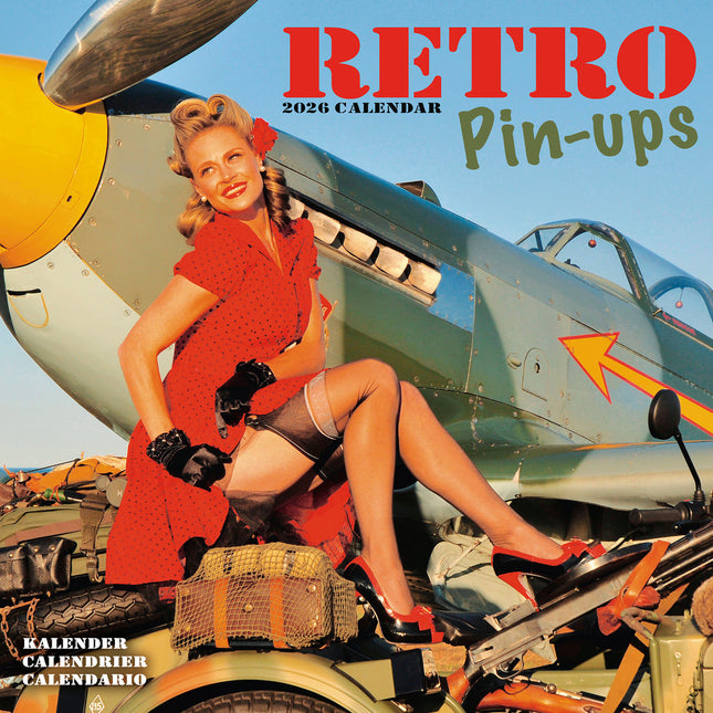 Avonside Retro Pin Ups Kalender 2026
