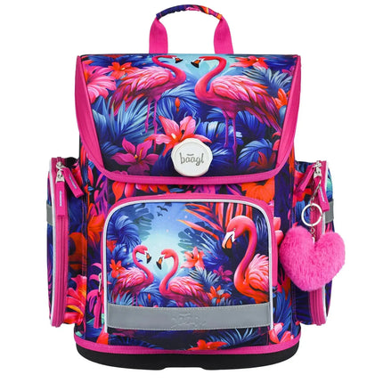 Baagl Baagl Ergo Rugzak Flamingos 19L