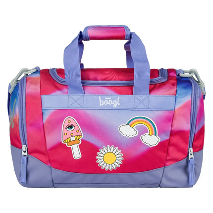 Baagl Baagl Kindersporttas Rainbow Red 22L