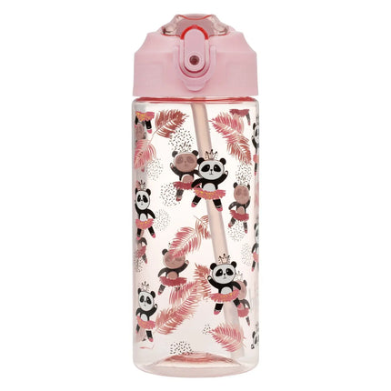 Baagl Baagl Panda Drinkfles 500ml met Rietje