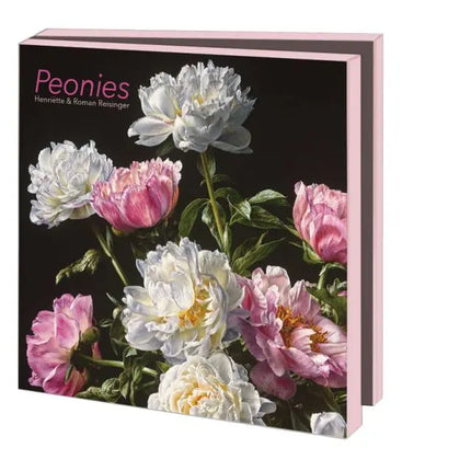 Bekking & Blitz Kaartenmapje Peonies, Henriëtte & Roman Reisinger 10 Stuks
