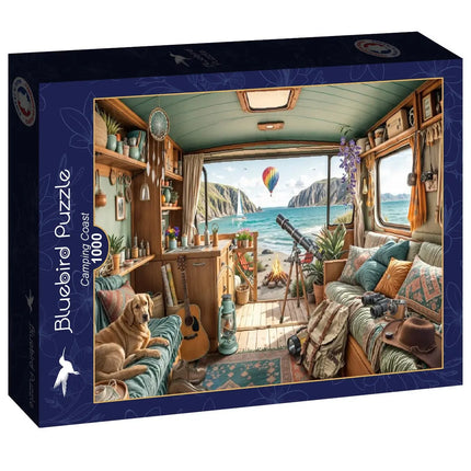 bluebird Camping Coast Puzzel 1000 stukjes