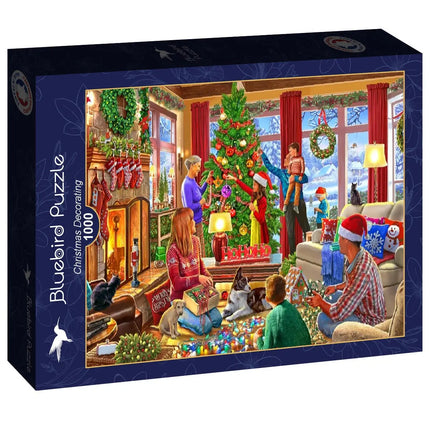 bluebird Christmas Decorating Puzzel 1000 stukjes