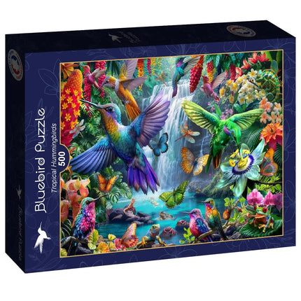 bluebird Tropical Hummingbirds Puzzel 500 stukjes