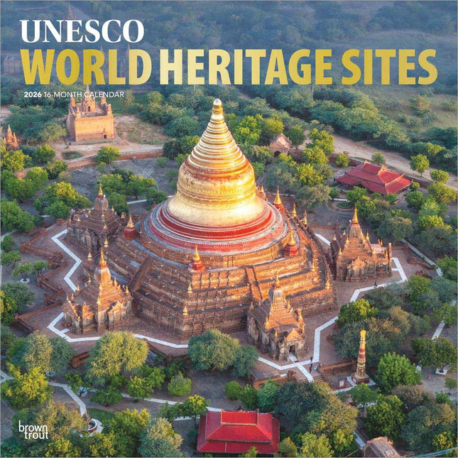 Browntrout UNESCO World Heritage Sites Kalender 2026