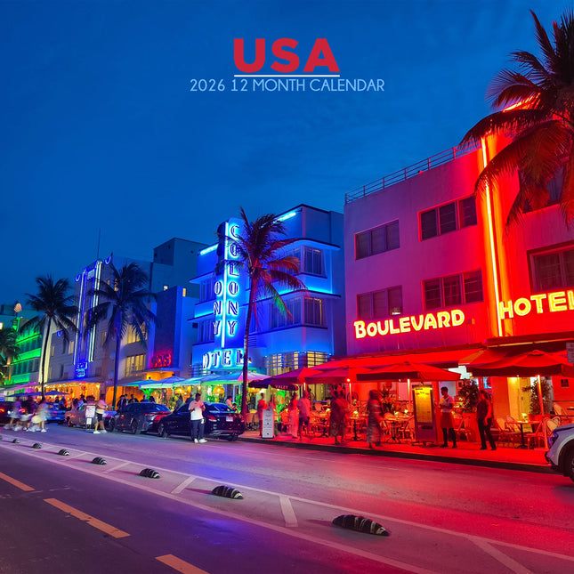 CalendarsRUs Amerika Kalender 2026