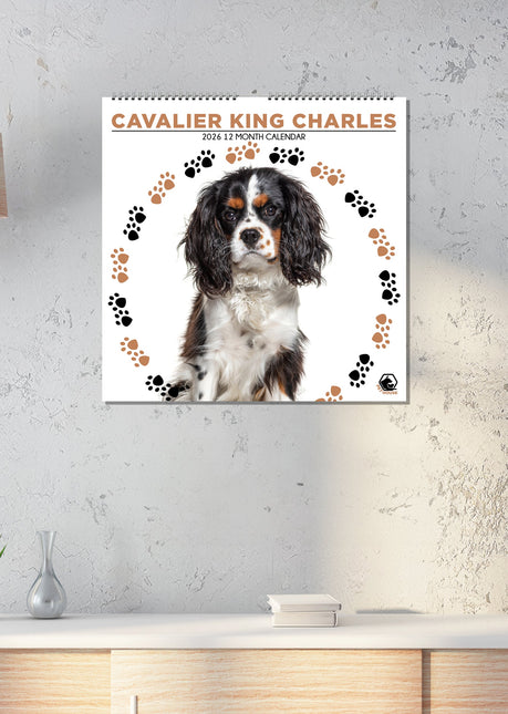 CalendarsRUs Cavalier King Charles Spaniel Kalender 2026