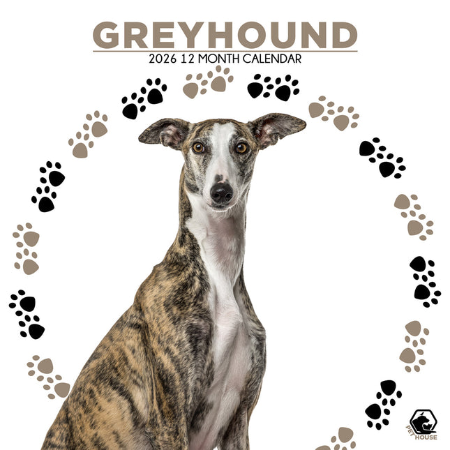 CalendarsRUs Greyhound Kalender 2026