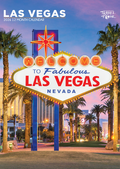 CalendarsRUs Las Vegas A3 Kalender 2026
