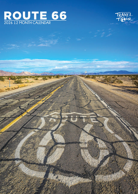 CalendarsRUs Route 66 A3 Kalender 2026