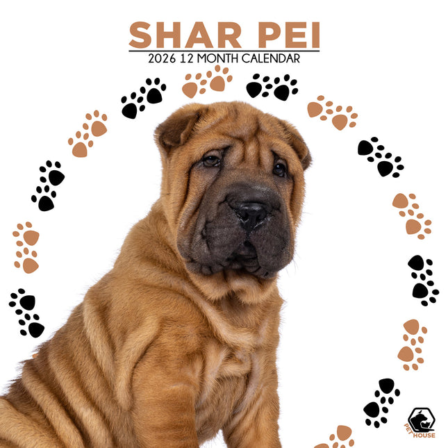 CalendarsRUs Shar Pei Kalender 2026