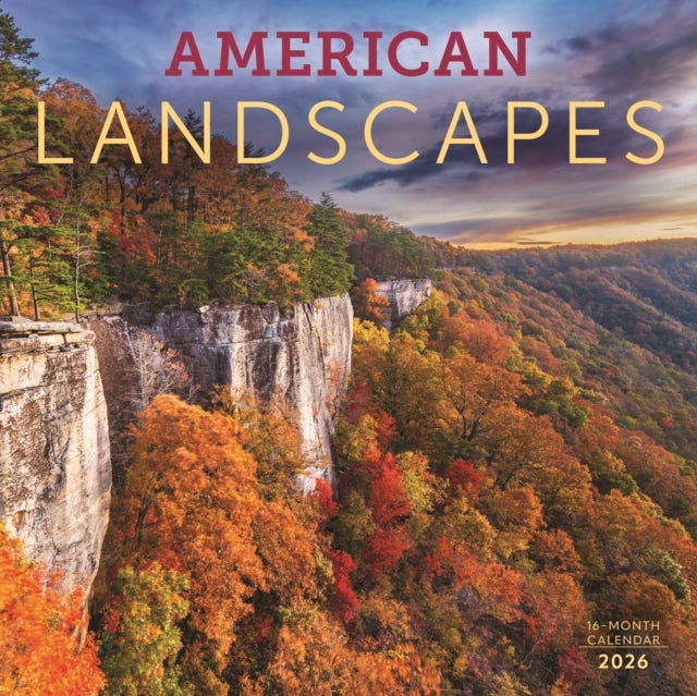 CarouselCalendars Amerikaanse Landschappen Kalender 2026