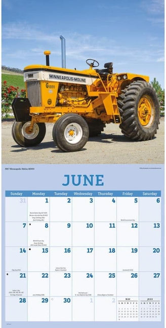 CarouselCalendars Classic Tractors Kalender 2026