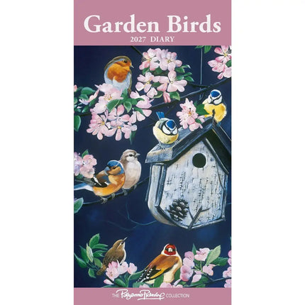 CarouselCalendars Garden Birds P Pickering Slim Agenda 2027