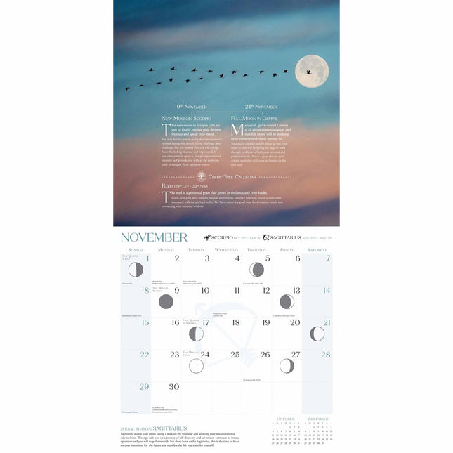 CarouselCalendars Lunar Living Kalender 2026