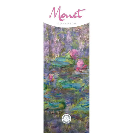 CarouselCalendars Monet Slimline Kalender 2027
