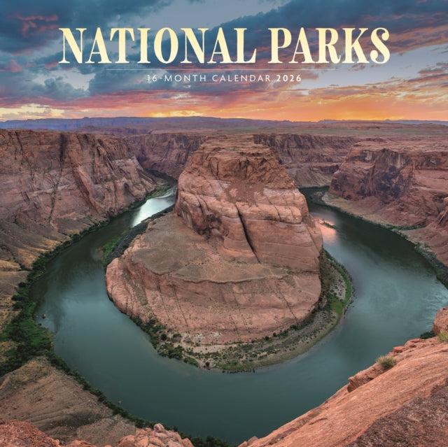CarouselCalendars National Parks Mini Kalender 2026