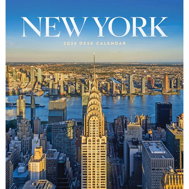 CarouselCalendars New York Deskkalender 2026