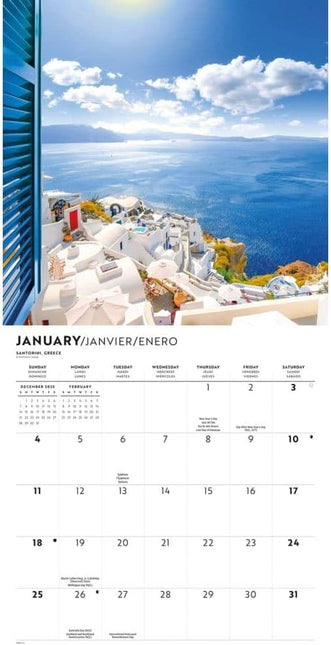 CarouselCalendars Oceanen Kalender 2026