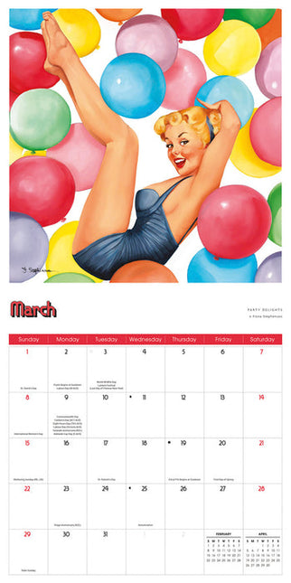 CarouselCalendars Pin Ups Kalender 2026