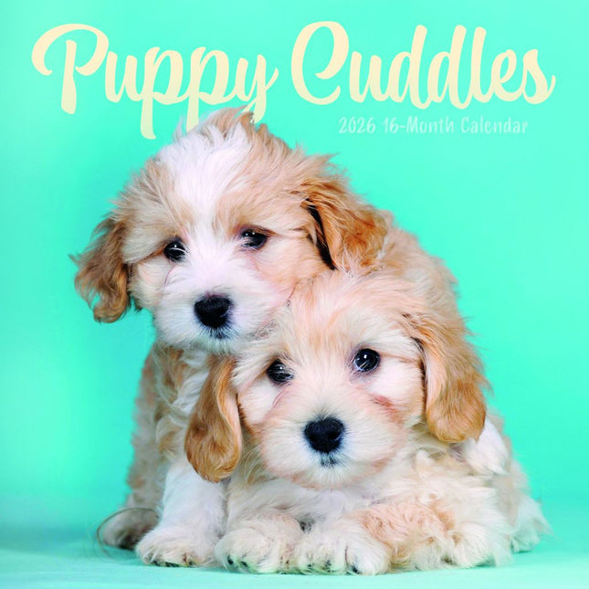 CarouselCalendars Puppies Kalender 2026