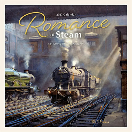 CarouselCalendars Romance of Steam Kalender 2027