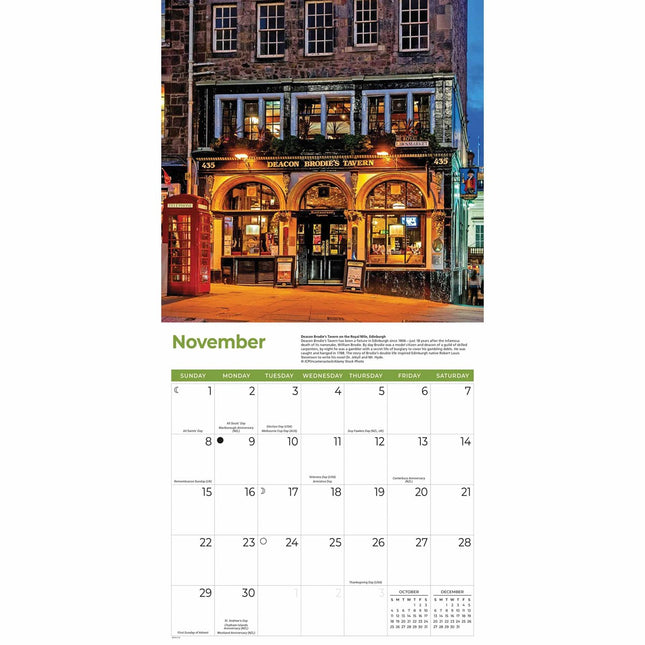 CarouselCalendars Schotland Kalender 2026