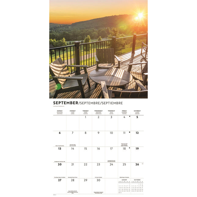CarouselCalendars Veranda Uitzicht Kalender 2026