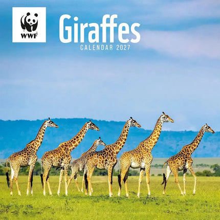 CarouselCalendars WWF Giraffe Kalender 2027