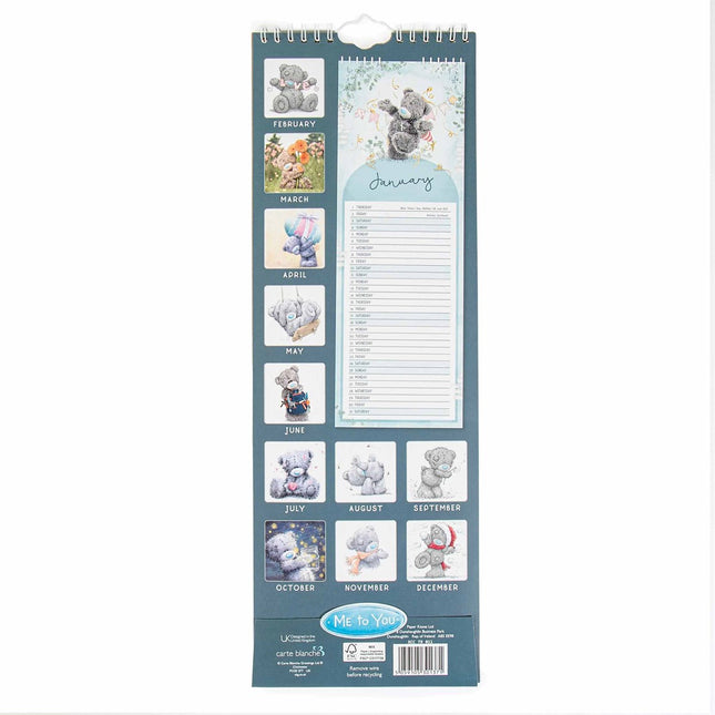 Carte Blanche Me to You Kalender 2026 Slimline