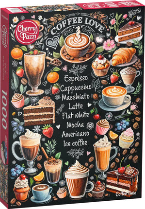 CherryPazzi Coffee Time Puzzel 1000 Stukjes