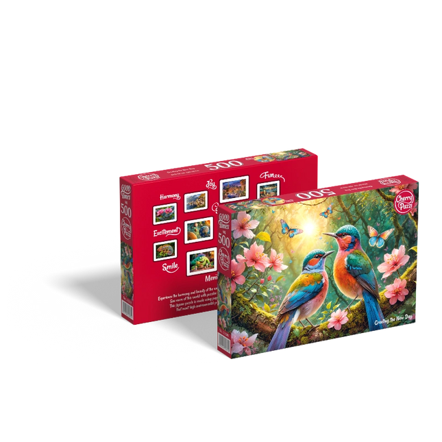 CherryPazzi Greeting The New Day Puzzel 500 Stukjes