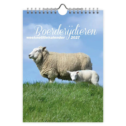Comello Boerderijdieren WEEKnotitie Kalender 2027