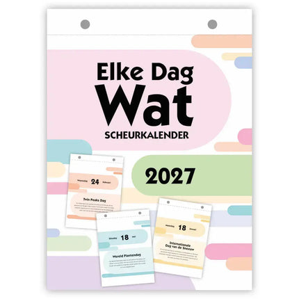 Comello Elke Dag Wat Scheurkalender 2027