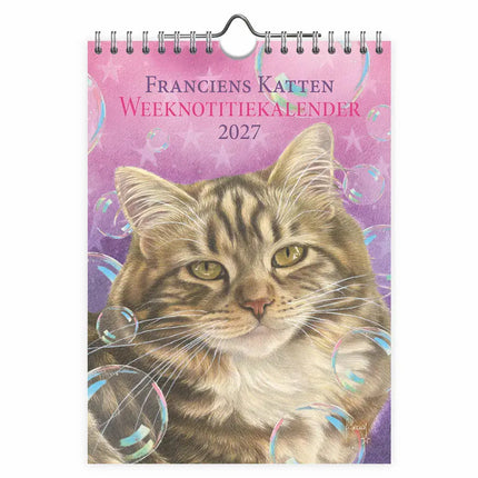 Comello Franciens Katten Weeknotitiekalender 2027 Blitz