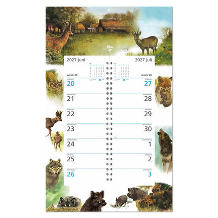 Comello Rien Poortvliet Omlegweek Op Schild 2027 Wilde Dieren