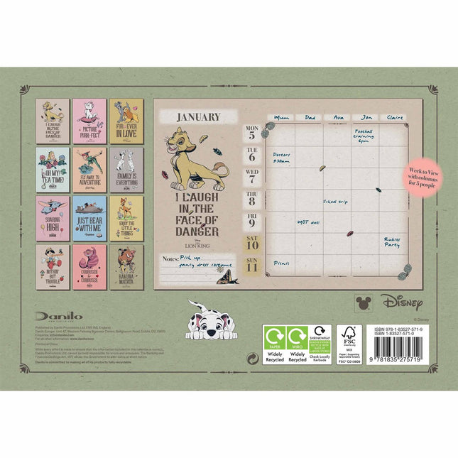 Danilo Disney A4 Planner 2026