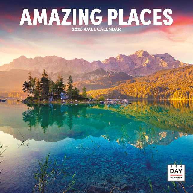Dayplanner Amazing Places Kalender 2026