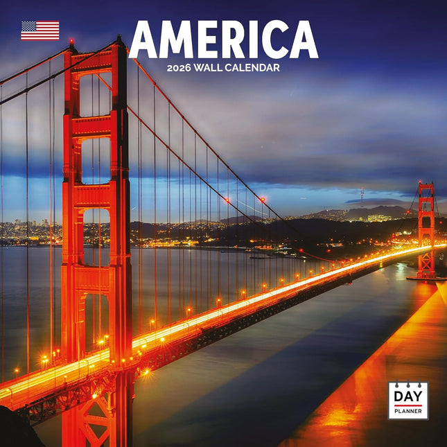 Dayplanner Amerika Kalender 2026
