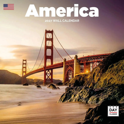 Dayplanner Amerika Kalender 2027