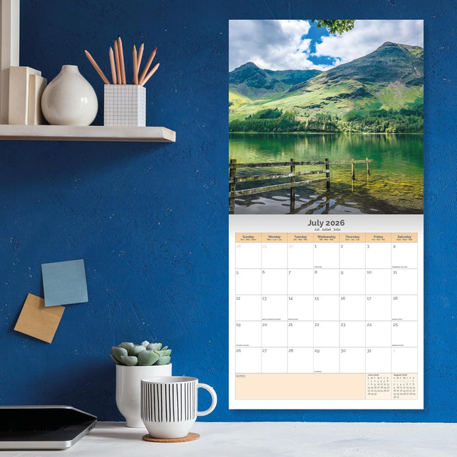 Dayplanner Lake District Kalender 2026