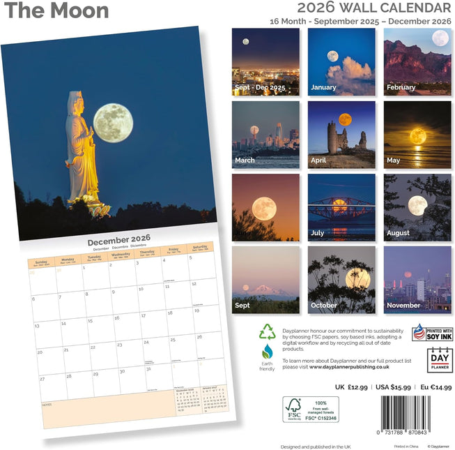 Dayplanner Maan Kalender 2026