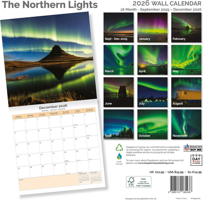 Dayplanner Noorderlicht Kalender 2026