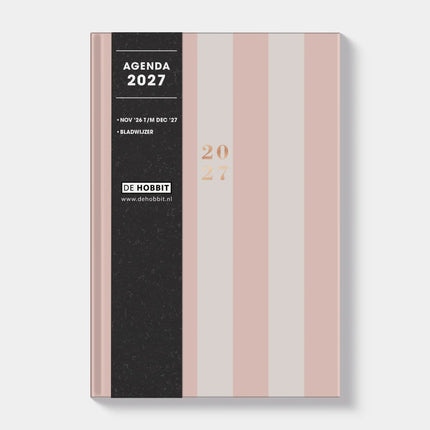 De Hobbit A5 Basic Agenda 2027 Strepen